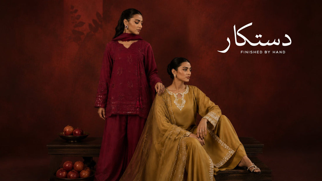 South Asian women's Silk Suits for Winter Weddings & Events - ZaynahQalb